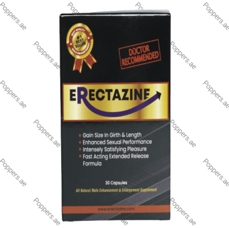 Erectazine male enhancement capsules supplement box for men