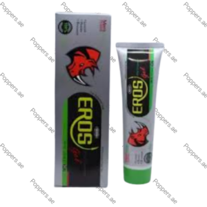 Eros Delay Gel for Men tube and packaging box on white background