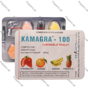 Kamagra 100 chewable sildenafil tablets assorted flavours