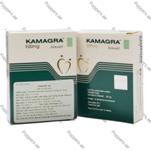 Kamagra Gold 100mg sildenafil packaging boxes on white background