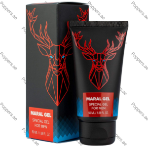 Maral Gel special gel for men tube and box on white background
