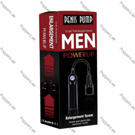 Penis Pump in UAE retail packaging for enlargement and vacuum support system