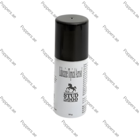Stud 5000 Delay Spray bottle on white background