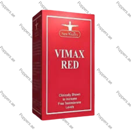 Vimax Red Capsule packaging box on white background